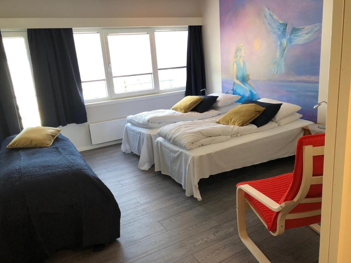 Husnes Sentrum Hotell Esterno foto